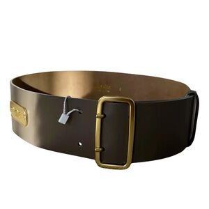 The Max Mara Zuppa High Leather Belt